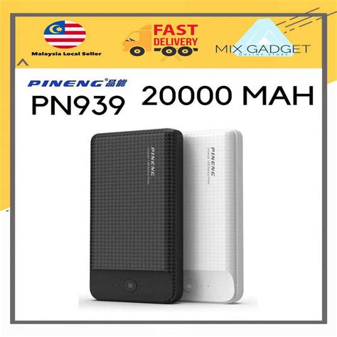 Buy hot selling pineng 10000mah power bank. Original Pineng PN-939 20000mAh Powerbank PN939 20000mAh ...