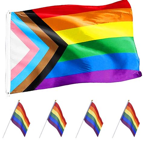 Rainbow Flag Gay Pride Flags Awareness Flags Flags Banners Crday