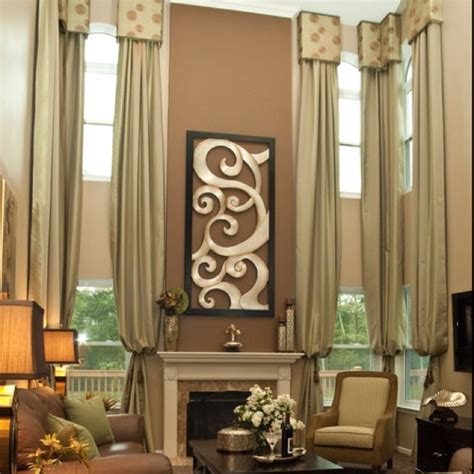 Window Treatments For Tall Spaces Window Treatments Pinterest