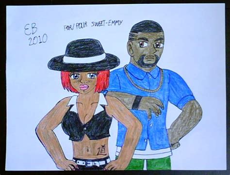 At The Gangsta Couple By Shnoogums5060 On Deviantart