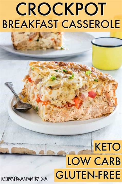 But we all have those busy days when spending hours over the stove is the last thing we have the energy for. This Crockpot Breakfast Casserole is the best way to wake ...