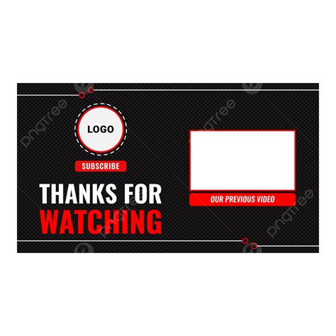 End Screen Template Vector Png Vector Psd And Clipart With