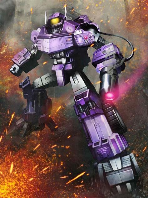 Decepticon Shockwave Artwork From Transformers Legends Game