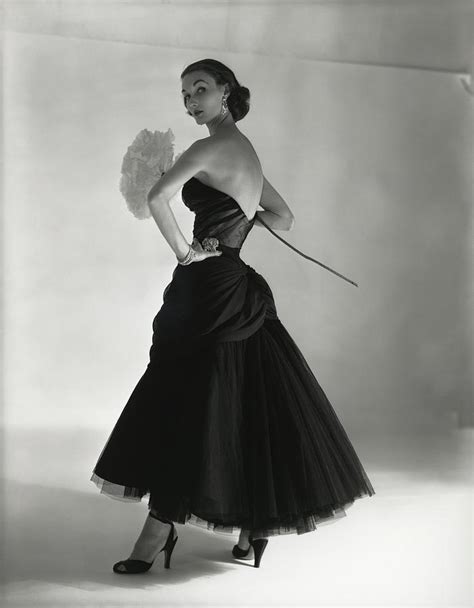 Evelyn Tripp Wearing Charles James Ball Gown By Horst P Horst
