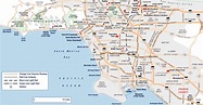 Large Los Angeles Maps for Free Download and Print | High-Resolution ...