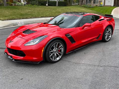 2015 Torch Red Amp Zo6 Coupe Corvette Mike Used Chevrolet Corvettes