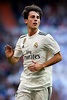 MADRID, SPAIN - NOVEMBER 03: Alvaro Odriozola of Real Madrid looks on ...