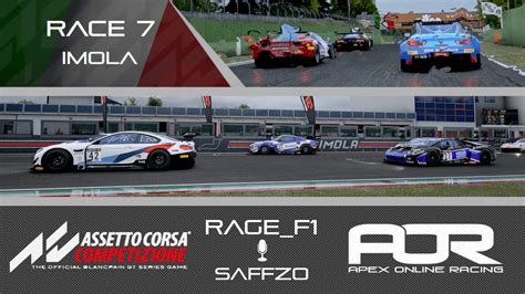 Assetto Corsa Competizione Season 7 Race 7 Tier 1 PC Imola