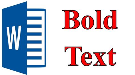Beginners Guide To Ms Word How To Bold Text In Ms Word Youtube