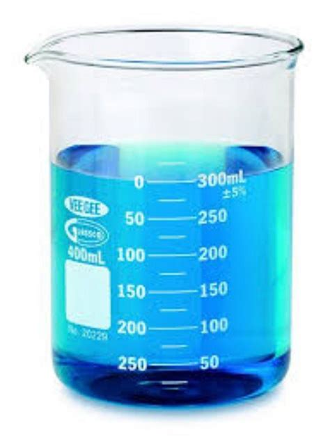 Borosilicate Glass Beaker 500ml For Chemical Laboratory Capacity 400