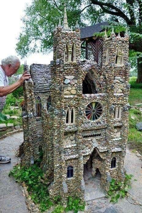 Pin By Suncat On Castles With Images Fairy Garden Houses