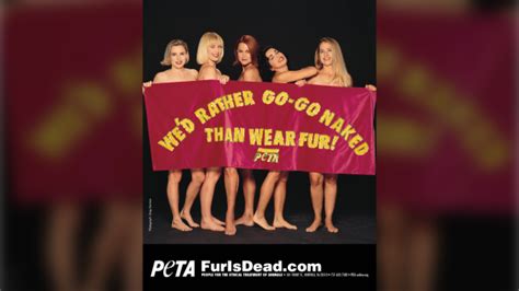 With Fur Trade In Decline PETA Ends Iconic I D Rather Go Naked Than