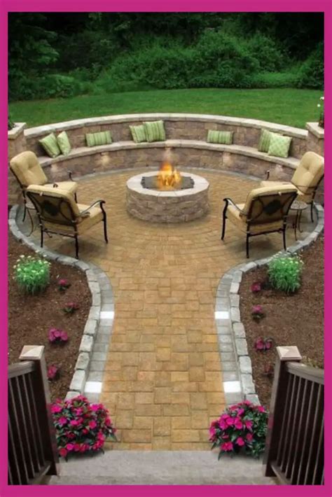 Backyard Fire Pit Ideas And Designs For Your Yard Deck Or Patio