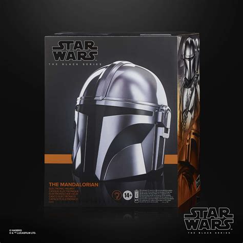 Star Wars The Mandalorian Black Series Electronic Helmet Replica
