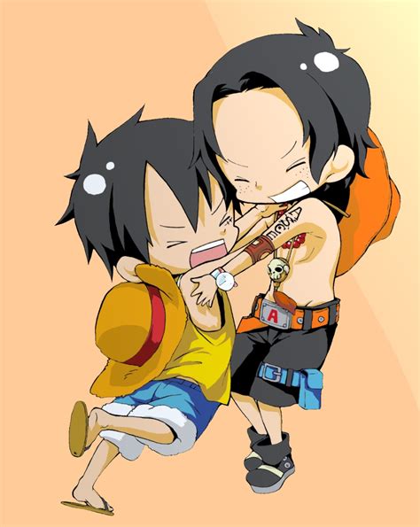 Luffy And Ace One Piece Fan Art 25348313 Fanpop
