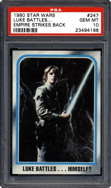 Non Sports Cards 1980 Topps Empire Strikes Back Psa Cardfacts®