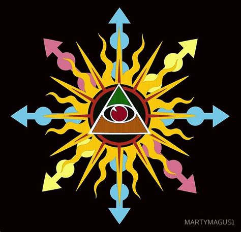 Eye Of Chaos 23 By Martymagus1 Chaos Eye Pyramid Concentration