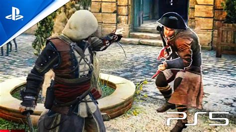 Assassin S Creed Unity Edward Kenway Outfit Free Roam Exploration