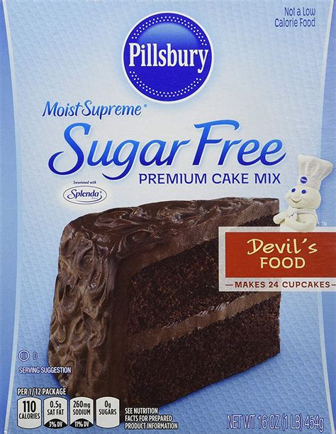 I have altered this recipe to be gluten free by using a mixture of half cornstarch and white rice flour and one tsp. Moist Supreme Sugar Free Devil's Food Cake Mix (Pack of 2 ...
