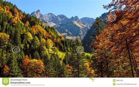 Autumn Atmosphere In The Allgaeu Stock Photo Image Of
