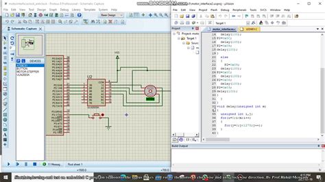 Simulation And Development Of Embedded C Program To Rotate Stepper