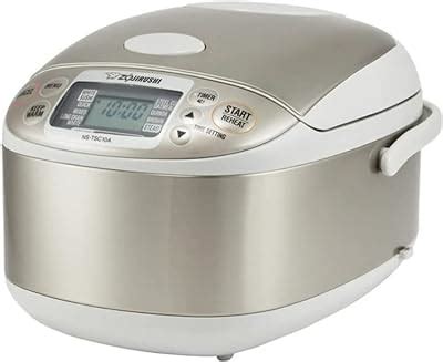 Amazon Com Zojirushi NS TGC10 Micom 5 1 2 Cup Rice Cooker And Warmer