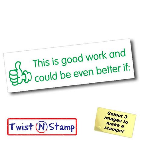 Good Work Even Better If Stamper Twist N Stamp 3 In 1