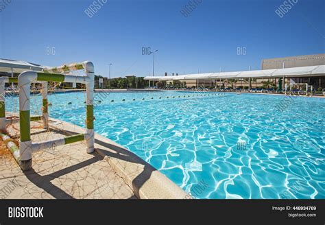 Large Swimming Pool Image And Photo Free Trial Bigstock