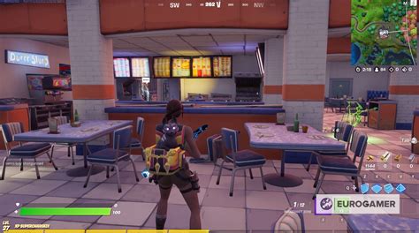 Fortnite Durr Burger Kitchen Location How To Find And Dance In The