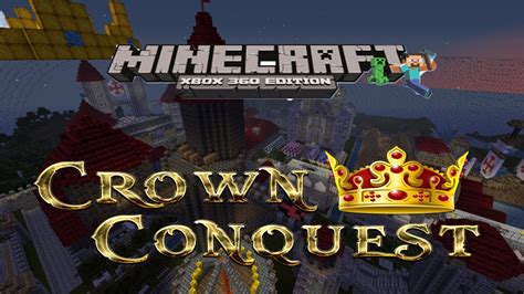 Minecraft Xbox 360 Crown Conquest Map Youtube