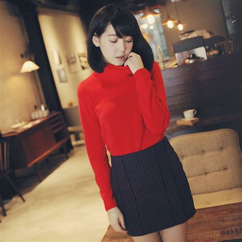Tokyo Fashion Womens Basic Turtleneck Sweater Japanese Korean Fashion