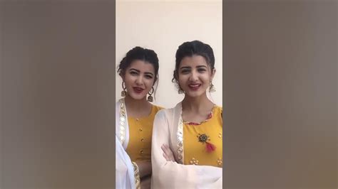 cutest twin sister musically video nepali twin sister prisma and princy youtube