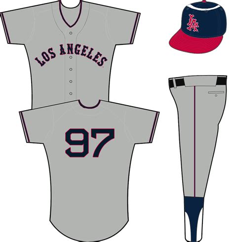 Los Angeles Angels Road Uniform - American League (AL) - Chris Creamer's Sports Logos Page ...