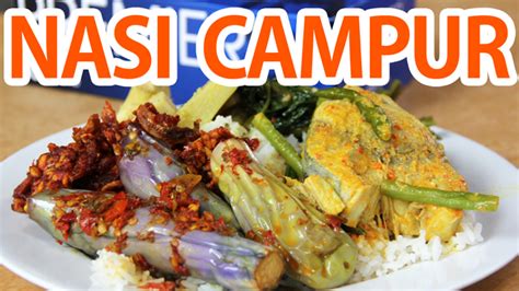Video Malaysian Nasi Campur Mixed Curry On Rice