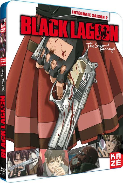 Black Lagoon Intégrale Saison 2 Blu Ray Kaze Série Tv Hiroe