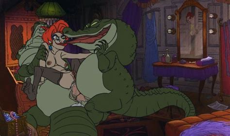 Madame Medusa And Her Pet Alligators From The Rescuers