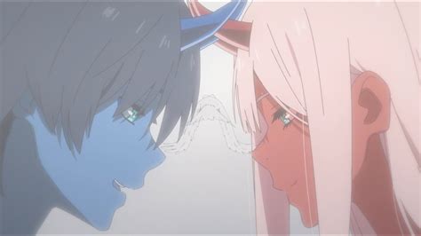 Zero And Hero Anime Zero Two And Hiro Becoming Humans At The End Of Darling In The Franxx