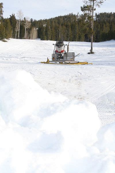 Snow Making Machine Pinedale Online News Wyoming