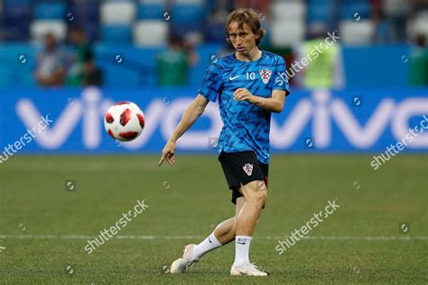 Croatias Luka Modric Plays Ball He Editorial Stock Photo Stock Image