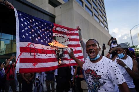Trump Proposes Making Flag Burning Illegal Calls It Desecration