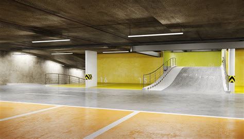 Simple Underground Parking Garage Design With New Ideas Home