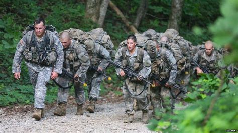 Us Army Rangers School To Graduate First Female Recruits Bbc News