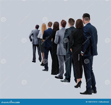 Waiting For Their Turn People In Queue Stock Photo Image Of
