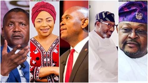 Full List Of 5 Nigerian Billionaires Whose Money Can End Anybodys