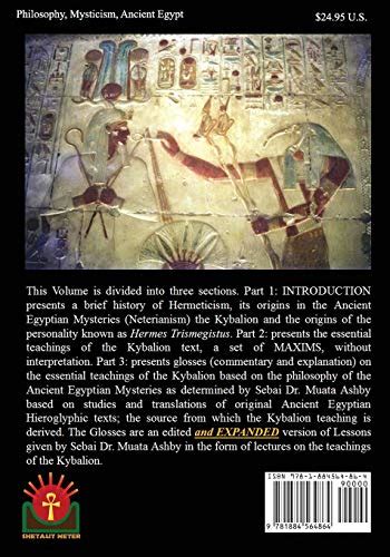 ancient egyptian mysteries of the kybalion a hermetic mystic psychology primer on galleon