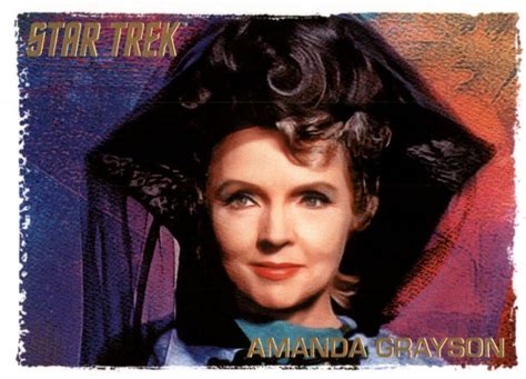 2021 Rittenhouse Women Of Star Trek Art And Images 8 Amanda Grayson