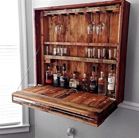 Shop for hanging clothes storage cabinet online at target. Pallet Furniture | Bar table diy, Bars for home, Wall ...