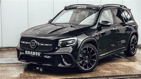 Black Mercedes Brabus Benz Glb 250 Amg Line 2020 4k Hd Cars Wallpapers