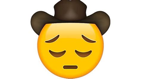 Sad Cowboy Hat Emoji Copy And Paste All About Cow Photos