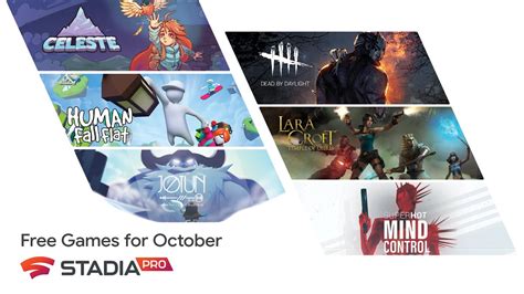 الإعلان عن الألعاب المجانية لمشتركي Stadia Pro في أكتوبر 2020 Gamers